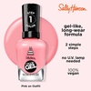 image:imageSally Hansen Miracle Gel Salon Quality Nail Polish  GelLike Formula TwoStep System No UV Light Needed Long Lasting  SemiOpaque Shimmer  909 All is Bright  White with Pink ShimmerPink an Outfit