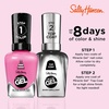 image:imageSally Hansen Miracle Gel Salon Quality Nail Polish  GelLike Formula TwoStep System No UV Light Needed Long Lasting  SemiOpaque Shimmer  909 All is Bright  White with Pink ShimmerParty of Hue