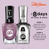 image:imageSally Hansen Miracle Gel Salon Quality Nail Polish  GelLike Formula TwoStep System No UV Light Needed Long Lasting  Shimmery  532 Affairy To Remember  Purple with hints of Blue Nail Polish564 Metro Midnight
