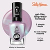image:imageSally Hansen Miracle Gel Salon Quality Nail Polish  GelLike Formula TwoStep System No UV Light Needed Long Lasting  Shimmery  532 Affairy To Remember  Purple with hints of Blue Nail Polish532 Affairy to Remember