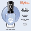 image:imageSally Hansen Miracle Gel Salon Quality Nail Polish  GelLike Formula TwoStep System No UV Light Needed Long Lasting  Shimmery  532 Affairy To Remember  Purple with hints of Blue Nail Polish627 Blue Skies Ahead