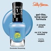 image:imageSally Hansen Miracle Gel Salon Quality Nail Polish  GelLike Formula TwoStep System No UV Light Needed Long Lasting  Shimmery  532 Affairy To Remember  Purple with hints of Blue Nail Polish896 Dockside Dreaming