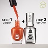 image:imageSally Hansen Miracle Gel Salon Quality Nail Polish  GelLike Formula TwoStep System No UV Light Needed Long Lasting  Shimmery  532 Affairy To Remember  Purple with hints of Blue Nail Polish559 Street Flair
