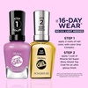 image:imageSally Hansen Miracle Gel Salon Quality Nail Polish  GelLike Formula TwoStep System No UV Light Needed Long Lasting  Shimmery  532 Affairy To Remember  Purple with hints of Blue Nail Polish580 Unstoppurple
