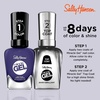 image:imageSally Hansen Miracle Gel Salon Quality Nail Polish  GelLike Formula TwoStep System No UV Light Needed Long Lasting  Shimmery  532 Affairy To Remember  Purple with hints of Blue Nail Polish605 Desert Reign