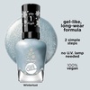 image:imageSally Hansen Miracle Gel Salon Quality Nail Polish  GelLike Formula TwoStep System No UV Light Needed Long Lasting  Shimmery  532 Affairy To Remember  Purple with hints of Blue Nail Polish916 Winterlust