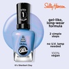 image:imageSally Hansen Miracle Gel Salon Quality Nail Polish  GelLike Formula TwoStep System No UV Light Needed Long Lasting  Shimmery  532 Affairy To Remember  Purple with hints of Blue Nail Polish628 Its Sherbert Day