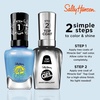image:imageSally Hansen Miracle Gel Salon Quality Nail Polish  GelLike Formula TwoStep System No UV Light Needed Long Lasting  Shimmery  532 Affairy To Remember  Purple with hints of Blue Nail Polish896 Dockside Dreaming