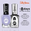 image:imageSally Hansen Miracle Gel Salon Quality Nail Polish  GelLike Formula TwoStep System No UV Light Needed Long Lasting  Shimmery  532 Affairy To Remember  Purple with hints of Blue Nail Polish601 Crying Out Cloud