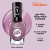 image:imageSally Hansen Miracle Gel Salon Quality Nail Polish  GelLike Formula TwoStep System No UV Light Needed Long Lasting  Shimmery  532 Affairy To Remember  Purple with hints of Blue Nail Polish564 Metro Midnight
