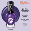 image:imageSally Hansen Miracle Gel Salon Quality Nail Polish  GelLike Formula TwoStep System No UV Light Needed Long Lasting  Shimmery  532 Affairy To Remember  Purple with hints of Blue Nail Polish579570 Purplexed