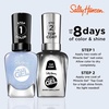 image:imageSally Hansen Miracle Gel Salon Quality Nail Polish  GelLike Formula TwoStep System No UV Light Needed Long Lasting  Shimmery  532 Affairy To Remember  Purple with hints of Blue Nail Polish627 Blue Skies Ahead