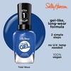 image:imageSally Hansen Miracle Gel Salon Quality Nail Polish  GelLike Formula TwoStep System No UV Light Needed Long Lasting  Shimmery  532 Affairy To Remember  Purple with hints of Blue Nail Polish619 Tidal Wave