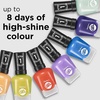 image:imageSally Hansen Miracle Gel Salon Quality Nail Polish  GelLike Formula TwoStep System No UV Light Needed Long Lasting  Shimmery  532 Affairy To Remember  Purple with hints of Blue Nail Polish559 Street Flair