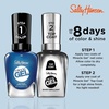 image:imageSally Hansen Miracle Gel Salon Quality Nail Polish  GelLike Formula TwoStep System No UV Light Needed Long Lasting  Shimmery  532 Affairy To Remember  Purple with hints of Blue Nail Polish646 Blues Cruise