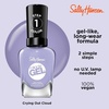 image:imageSally Hansen Miracle Gel Salon Quality Nail Polish  GelLike Formula TwoStep System No UV Light Needed Long Lasting  Shimmery  532 Affairy To Remember  Purple with hints of Blue Nail Polish601 Crying Out Cloud