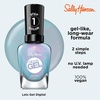image:imageSally Hansen Miracle Gel Salon Quality Nail Polish  GelLike Formula TwoStep System No UV Light Needed Long Lasting  Shimmery  532 Affairy To Remember  Purple with hints of Blue Nail Polish669 Lets Get Digital