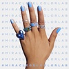 image:imageSally Hansen Miracle Gel Sugar Fix  Cotton Candy Bundle Long Lasting GelLike Formula No UV Lamp Needed Blue Nail Polish