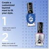 image:imageSally Hansen Miracle Gel Tidal Wave  Midnight Glaze Bundle Long Lasting GelLike Formula No UV Lamp Needed Blue Nail Polish