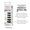 image:imageSally Hansen Salon Effects Perfect PressOn Nails  Coffin Shape  Easy to Apply NonDamaging  30 Nails Nail Glue Adhesive Tabs File  Viva VanillaCoffin Nails  OnyxPected