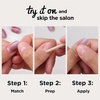 image:imageSally Hansen Salon Effects Perfect PressOn Nails  Coffin Shape  Easy to Apply NonDamaging  30 Nails Nail Glue Adhesive Tabs File  Viva VanillaUas de atad  Twist francs