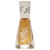 image:imageSally Hansen InstaDri Nail Color Matte  013 Blue Nail Polish Women 031 oz18 Gold Rush