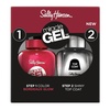 image:imageSally Hansen Miracle Gel Bordeaux Glow and Shiny Top Coat Duo Long Lasting GelLike Formula No UV Lamp Needed Nail Polish Duo555 Bordeaux Glow  101 Shiny Top Coat