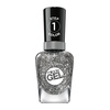 image:imageSally Hansen Miracle Gel Deep Sea Diamond Long Lasting GelLike Formula No UV Lamp Needed Silver Glitter Nail Polish05 Fl Oz Pack of 1