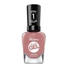 image:imageSally Hansen Miracle Gel Salon Quality Nail Polish  GelLike Formula TwoStep System No UV Light Needed Long Lasting  SemiOpaque Shimmer  909 All is Bright  White with Pink Shimmer252 Rose  Shine
