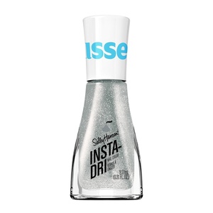 image:imageSally Hansen InstaDri Hershey Kisses Nail Polish  Quick Dry Long Lasting StreakFree Shine  Opaque Glitter  726 Giving KISSES  Light Gray Nail Color