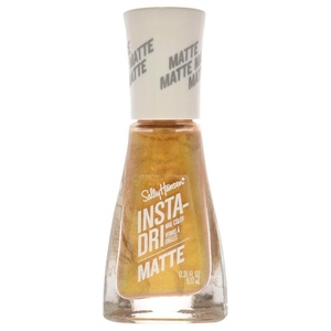 image:imageSally Hansen InstaDri Nail Color Matte  013 Blue Nail Polish Women 031 oz18 Gold Rush