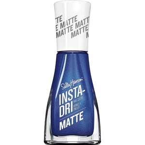 image:imageSally Hansen InstaDri Nail Color Matte  013 Blue Nail Polish Women 031 ozBlue