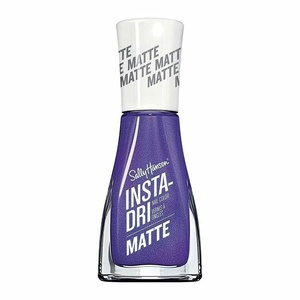 image:imageSally Hansen InstaDri Nail Color Matte  013 Blue Nail Polish Women 031 ozViolet Velvet