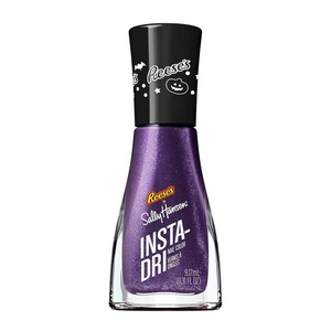 image:imageSally Hansen InstaDri Reeses Nail Polish  Quick Dry Long Lasting StreakFree Shine  Opaque Shimmery  735 Feeling Hungry  Deep Dark Purple Nail Color