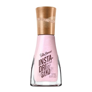 image:imageSally Hansen InstaDri Sand Nail Polish  Quick Dry Long Lasting StreakFree Shine  Opaque Shimmery  139 Race to the Grains  Metallic Blush Pink Nail Color