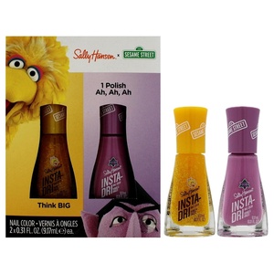 image:imageSally Hansen InstaDri Sesame Street Nail Polish Collection  Think BIG amp 1 Polish Ah Ah Ah Duo  031 fl oz