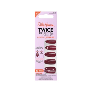 image:imageSally Hansen InstaDri x Stranger Things Perfect PressOns The Final BattleAlmond Nails  2 Be or Not 2 Be
