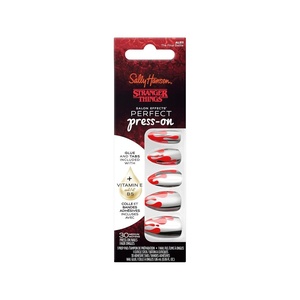 image:imageSally Hansen InstaDri x Stranger Things Perfect PressOns The Final BattleAlmond Nails  The Final Battle