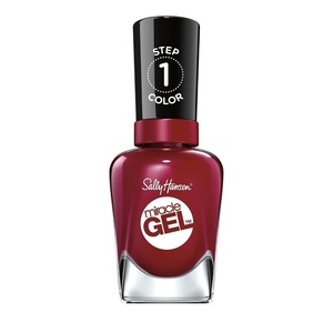image:imageSally Hansen Miracle Gel Dig Fig Long Lasting GelLike Formula No UV Lamp Needed Red Nail Polish05 Fl Oz Pack of 1