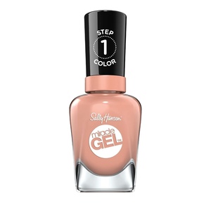 image:imageSally Hansen Miracle Gel Get Mod Long Lasting GelLike Formula No UV Lamp Needed Semi Opaque Shiny White Nail Polish184 Frill Seeker