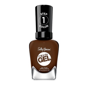 image:imageSally Hansen Miracle Gel Get Mod Long Lasting GelLike Formula No UV Lamp Needed Semi Opaque Shiny White Nail Polish200 Been There  Dune That