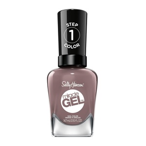 image:imageSally Hansen Miracle Gel Get Mod Long Lasting GelLike Formula No UV Lamp Needed Semi Opaque Shiny White Nail Polish205 To the Taupe