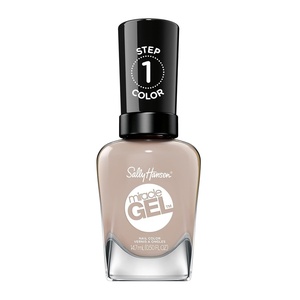 image:imageSally Hansen Miracle Gel Get Mod Long Lasting GelLike Formula No UV Lamp Needed Semi Opaque Shiny White Nail Polish212 Mocha Me Crazy