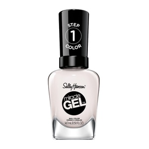 image:imageSally Hansen Miracle Gel Get Mod Long Lasting GelLike Formula No UV Lamp Needed Semi Opaque Shiny White Nail Polish230 Ski Bunny