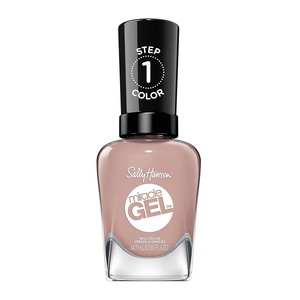 image:imageSally Hansen Miracle Gel Get Mod Long Lasting GelLike Formula No UV Lamp Needed Semi Opaque Shiny White Nail Polish235 Love at First Flight