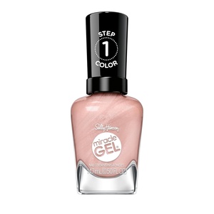 image:imageSally Hansen Miracle Gel Get Mod Long Lasting GelLike Formula No UV Lamp Needed Semi Opaque Shiny White Nail Polish239 Show Stoppearl
