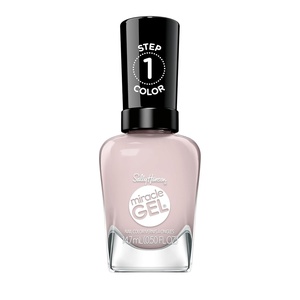 image:imageSally Hansen Miracle Gel Get Mod Long Lasting GelLike Formula No UV Lamp Needed Semi Opaque Shiny White Nail Polish585 Purhue Your Dreams