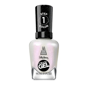 image:imageSally Hansen Miracle Gel Get Mod Long Lasting GelLike Formula No UV Lamp Needed Semi Opaque Shiny White Nail Polish785 Twinkle Whites