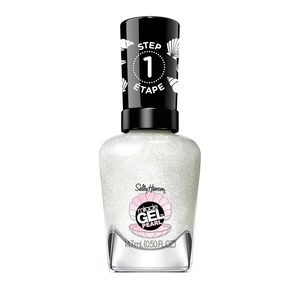 image:imageSally Hansen Miracle Gel Get Mod Long Lasting GelLike Formula No UV Lamp Needed Semi Opaque Shiny White Nail Polish904 One of a Kind