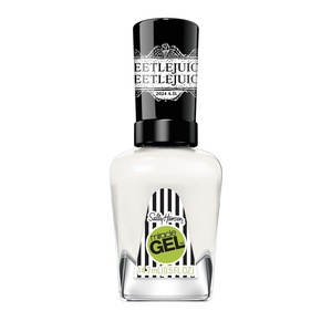 image:imageSally Hansen Miracle Gel Get Mod Long Lasting GelLike Formula No UV Lamp Needed Semi Opaque Shiny White Nail Polish928 Tombstone